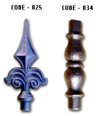 Ornamental - (Fence & Railing Top fittings)