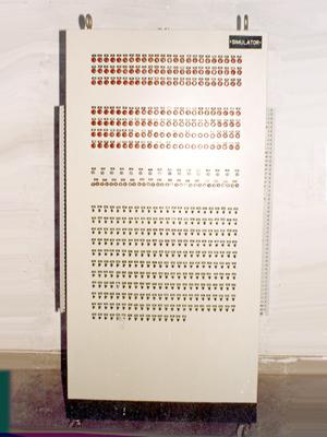 Simulator Panel for Oil Refinery