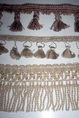 Ribbons & Laces - Cotton, Varied Width, Brown | Elegant Design, Durable, Versatile, Easy to Sew