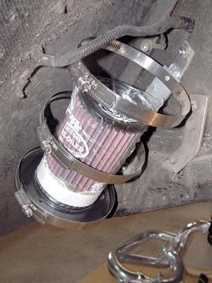 Air Filter Element - Fiber Material Variable Diameter & Height | High Filtration Improved Airflow Engine Protection Extended Life Easy Install