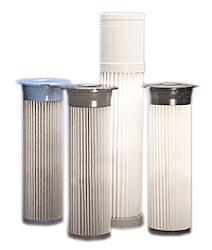 Pleated Media - Polyester Media, 2.5 Inch Diameter, 10-40 Inch Length, 1-100 Micron | High Flow, Low Pressure, Long Life, Easy Install