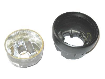 Reflector & Housing - Metal/plastic, Specific Diameter | High Reflection, Weather Resistant, Lightweight, Easy Mount