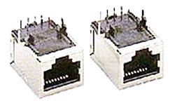 Side Entry PCB Mounting JP-S1-8P8C-Shielded-Jacks