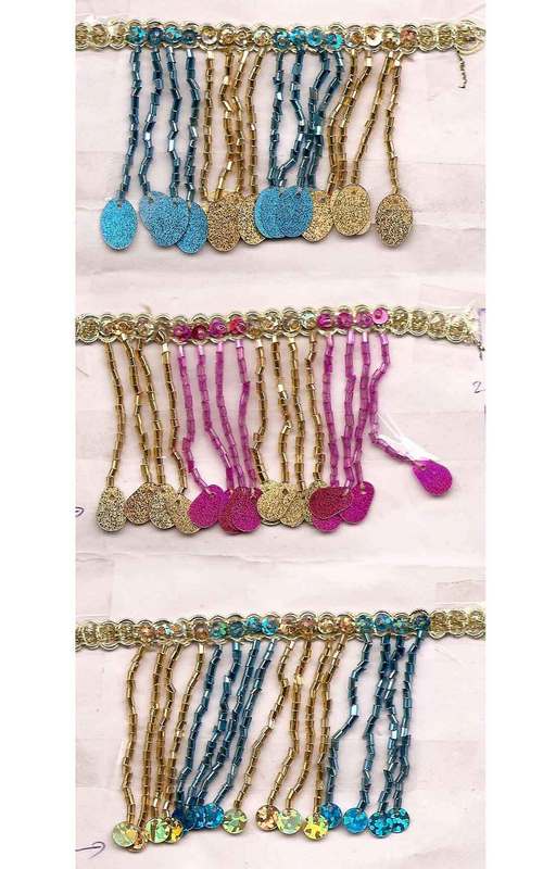 Decorative Beaded Fringes