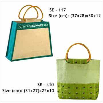 Embroidery Jute Bag