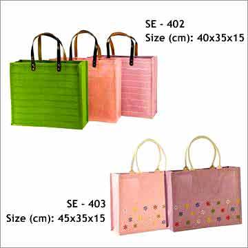 Embroidery Jute Bag