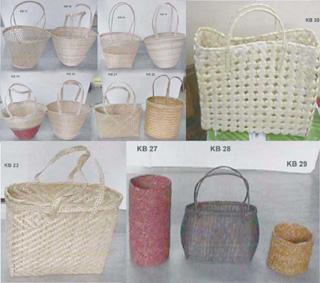 Straw Bamboo Bags