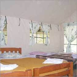 Interior of a luxury Tent