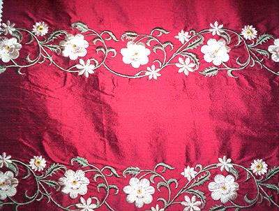 Embroidery Silk Fabric