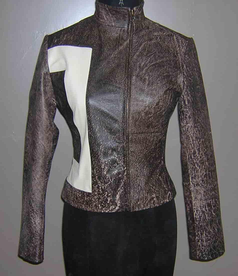 Ladies Leather Jacket
