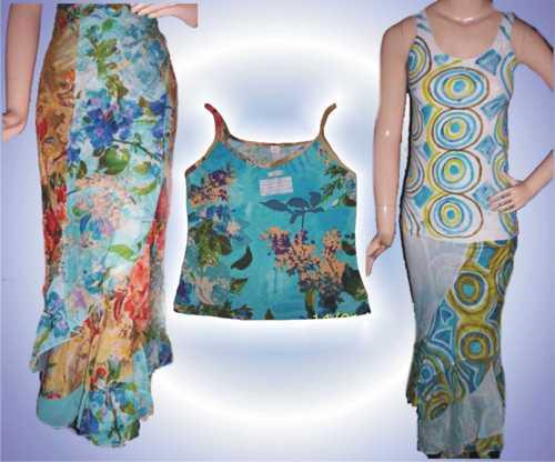 Flemenco Skirts and Tops - Cotton, Varied Sizes, Multicolored | Stylish Designs, Comfortable Fit, Matching Sets, Bohemian Style