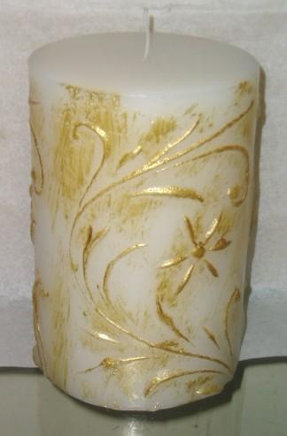 Layered Pillar Candles
