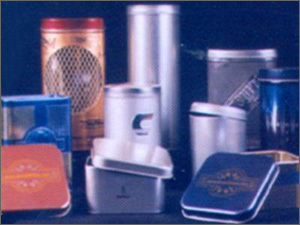 Cosmetics Tin Container
