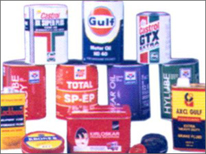 Lubricant Tin Container