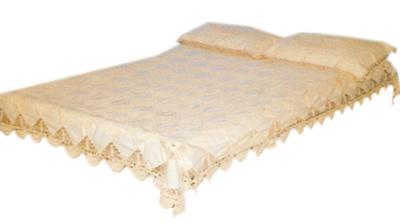 Natural Color Cloth Bedspread