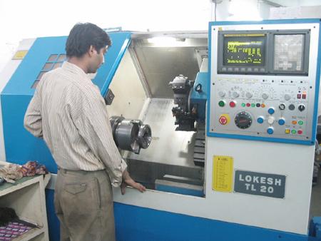 CNC Lathe Machine