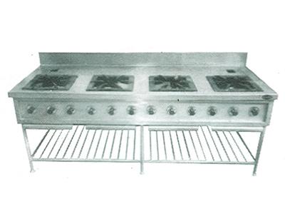 4 Burners Cooking Range