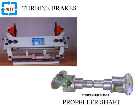 Turbine Brakes & Propeller Shaft (MTI)