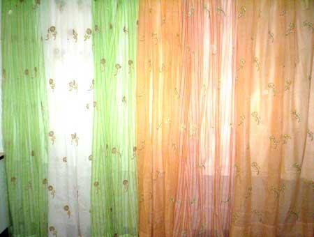 Cotton hand embroidered fabrics