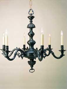 Six Light Chandelier