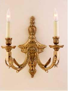 Two Light Loop Sconce