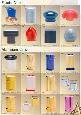 Plastic Cap, Aluminum Cap