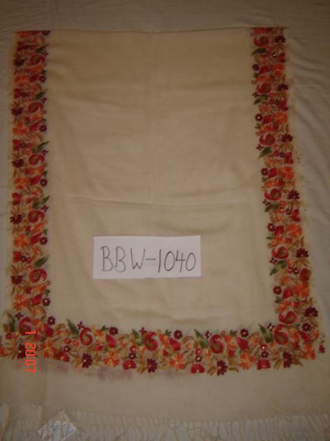 WOOL BORDER EMBRD.