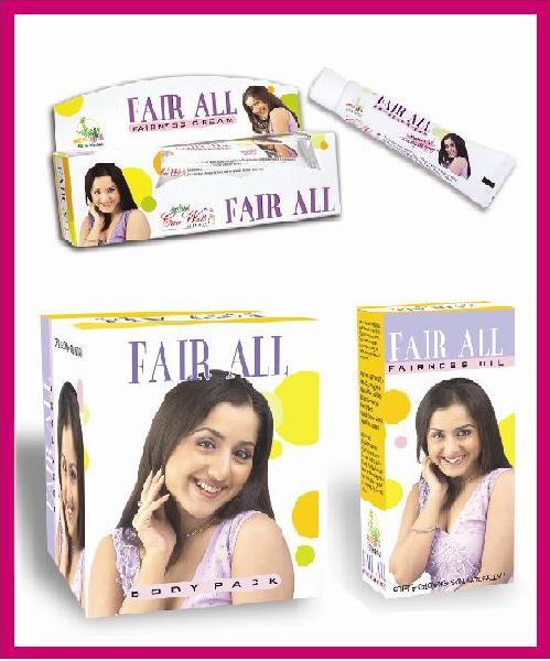 FairAll Fairness Oil, FairAll Fairness Cream