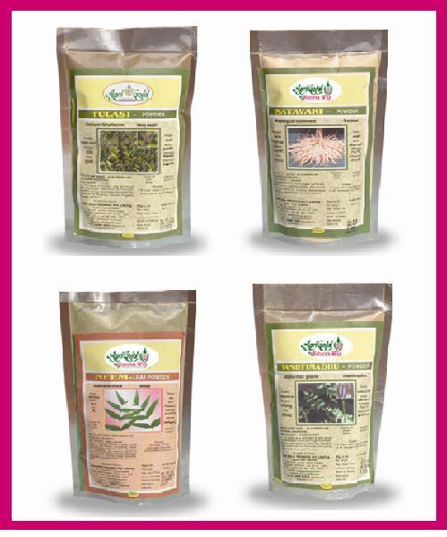 Amla Powder , Bhrami Powder , Mint Leaves Powder