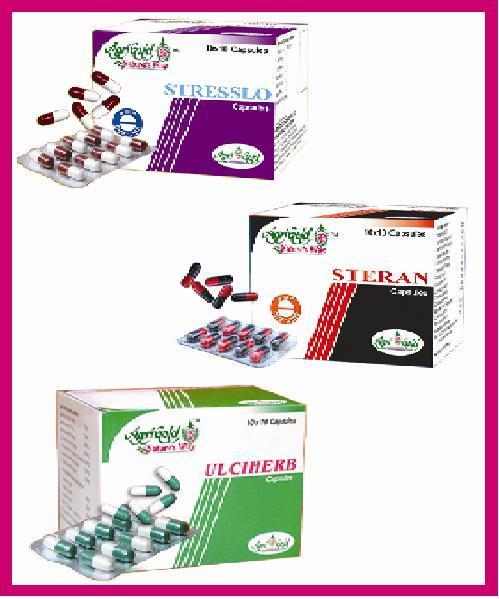 Steran Capsule , Stresslo Capsule , Ulciherb Capsules