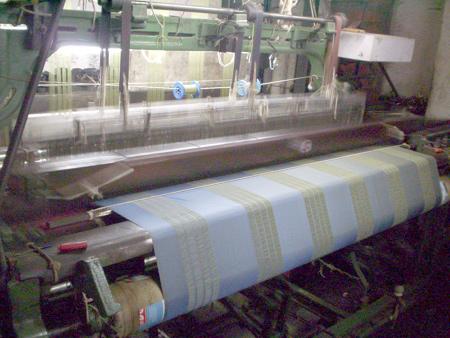 Silk Fabric Weaving