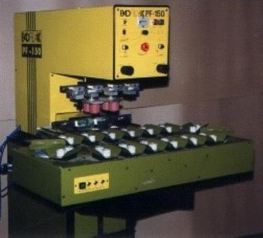 Semi auto printing Machine upto 4 colors with Oval Index table