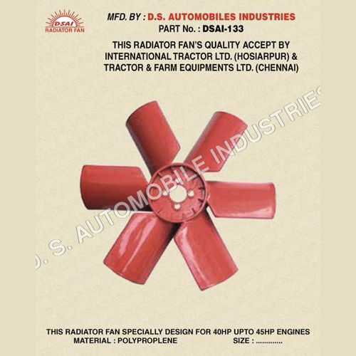 Farm Tractors Radiator Fan