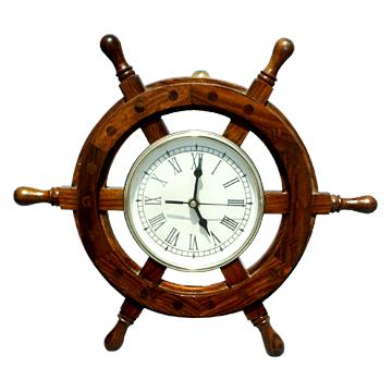  Nautical Clock Wheel