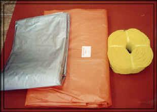 Tarpaulins & Rope.