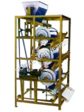 Customized Triple Drum Magnetic Separator