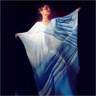 Hand Painted Silk kaftans