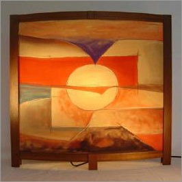 Hand Painted Silk Lampshades