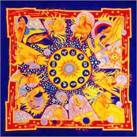 Hand Painted Silk Scarves