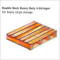 Wood Double Deck Wooden Pallets