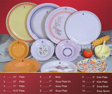 Catering plates