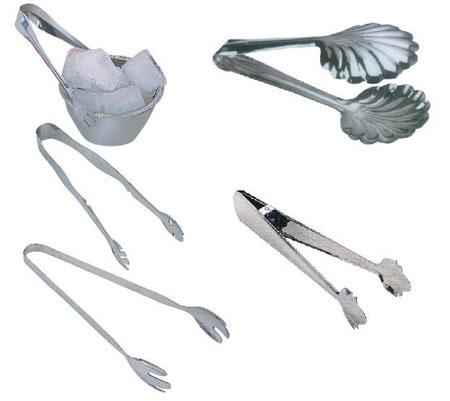 Shell Leaf Ice Tongs