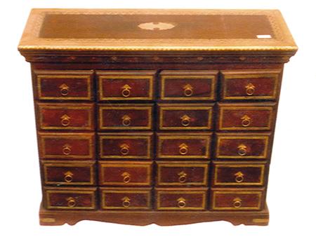 Wooden Chest with Metal Work