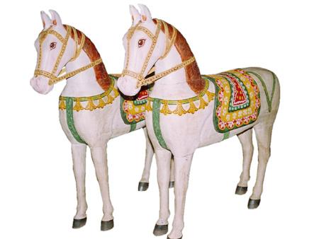 Painted Wooden Horse