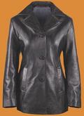 Ladies Leather Coat