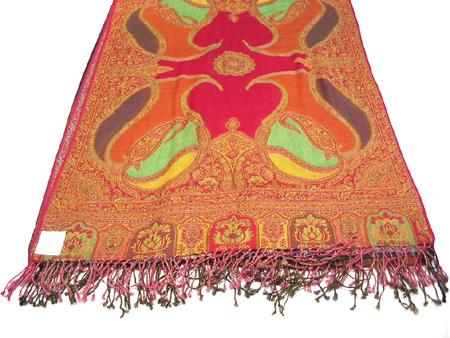 Wool Jacquard Stole