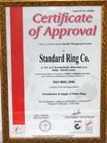 ISO Certificate for Piston Rings