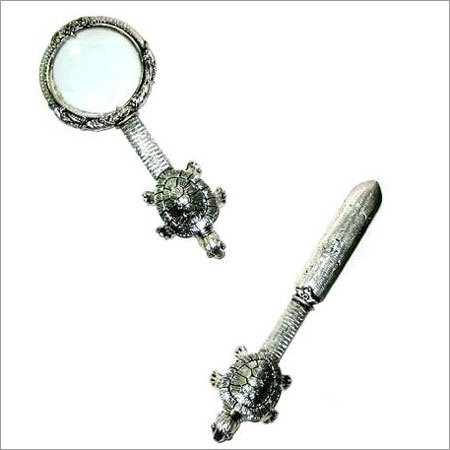 Magnifying Lens & Paper Cutter