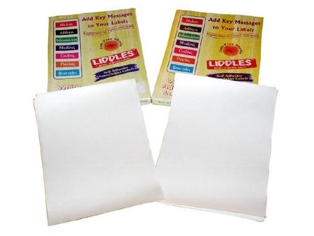 Label Stock used as A4 Sheets for Laser Printer