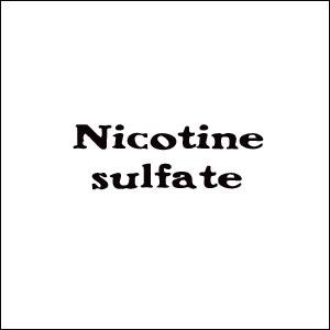 Nicotine - sulfate